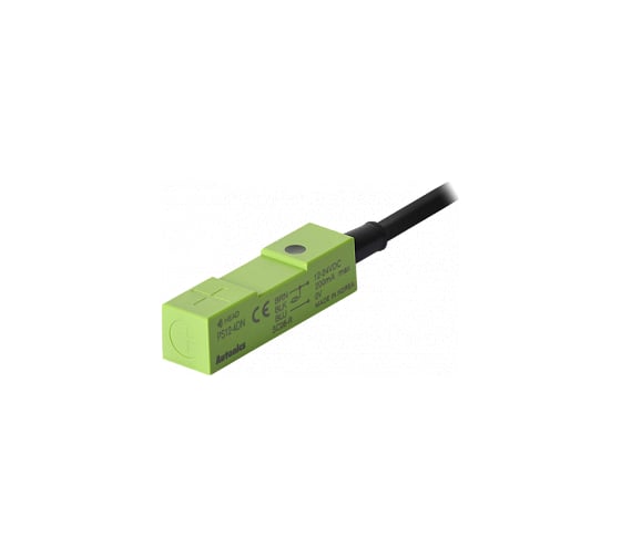 Индуктивный датчик приближения Autonics PS12-4DN, NPN НО, 3-пр., 2м, 12-24В, артикул A1600002004R