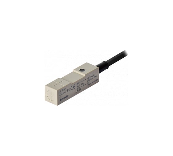 Индуктивный датчик приближения Autonics PS12-4DPU, PNP НО, 3-пр., 2м, 12-24В, артикул A1600002009R 1
