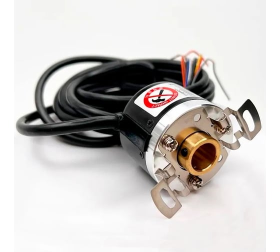 Энкодер инкрементальный в компактном корпусе Autonics O40мм с полым сквозным валом E40H12-2048-6-L-5 A2500006299R 1