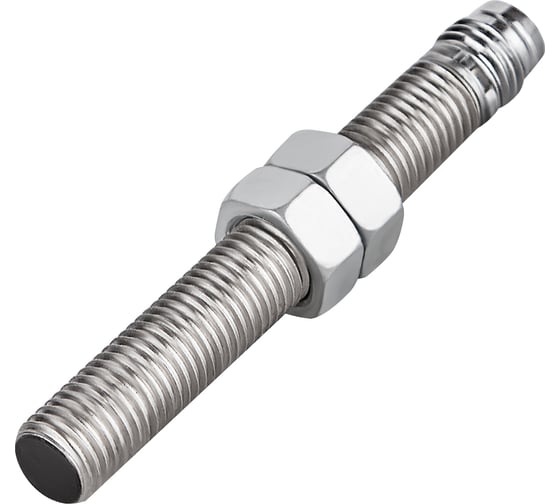 Индуктивный датчик ТЕКО ISB AC11B-31P-1,5-LS402, Sn=1,5мм, корпус М8x1 Латунь заподлицо, 10 ... 30 DC, PNP NO, IP67, подключение разъем 00-00040137 1