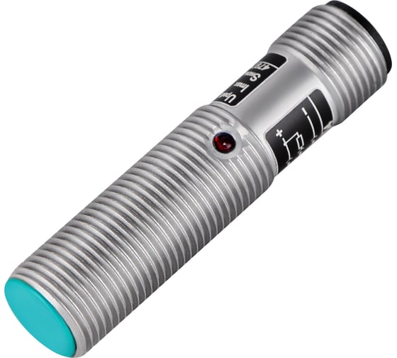 Индуктивный датчик ТЕКО ISB BC2A-31N-4-LS4, Sn=4мм, корпус М12x1 алюминий, заподлицо, 10-30 DC, NPN NO, IP67, подключение разъем 00-00024809 1