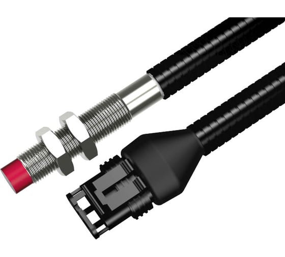 Выключатель бесконтактный индуктивный Индукция И03-NO-NPN-P3A(Г)-ПГ-Y10(Л63, Lкаб=0,35м, ПМВ МБ 3x0,34, гофра) 26984 1