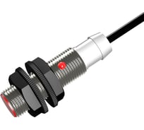 Выключатель бесконтактный индуктивный Индукция И06-NC-PNP-HT(Л63, Lкаб=2,5м, индикация в корпус, штуцер Л63, гайка PA6) 37016