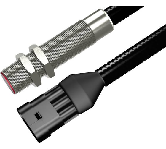 Выключатель бесконтактный индуктивный Индукция И09-NC-NPN-P3A-HT-Y03(Л63, с гофр. трубкой, Lкаб=2м. инд.конт. NC) 25277 1