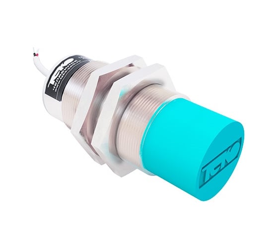 Индуктивный датчик ТЕКО ISN E8B-31P-15-LZ, Sn=15мм, корпус М30x1,5 Латунь не заподлицо, 10 ... 30 DC, PNP NO, IP67,подключение кабель 00-00068709 1