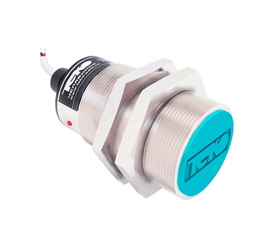 Индуктивный датчик ТЕКО ISB AF8B-31P-10-LZ, Sn=10мм, корпус М30x1,5 Латунь заподлицо, 10 ... 30 DC, PNP NO, IP67,подключение кабель 00-00024632 1