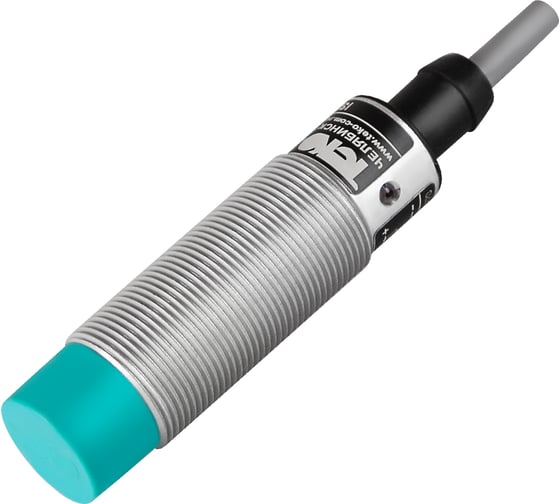 Индуктивный датчик ТЕКО ISN EF4A-43P-8-LZ, Sn=8мм, корпус М18x1 Алюминий не заподлицо, 10 ... 30 DC, PNP NO/NC, IP67, подключение кабель 00-00033898 1