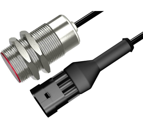 Выключатель бесконтактный индуктивный Индукция И25-NO-PNP-P3A.2-ПГ-HT-Y10(Л63, Lкаб=0,55м) 27401 1