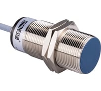 Индуктивный датчик Emas NPN-НО, кабель 2м_3, расстояние срабатывания 10мм, 400 Гц, скрытый монтаж, 10-30В DC, IP67 SIM30FM1NC2