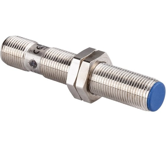 Индуктивный датчик Emas PNP-НЗ, разъём M12_3, расстояние срабатывания 2мм, 800 Гц, скрытый монтаж, 10-30В DC, IP67 SIM12FM1RSX 1