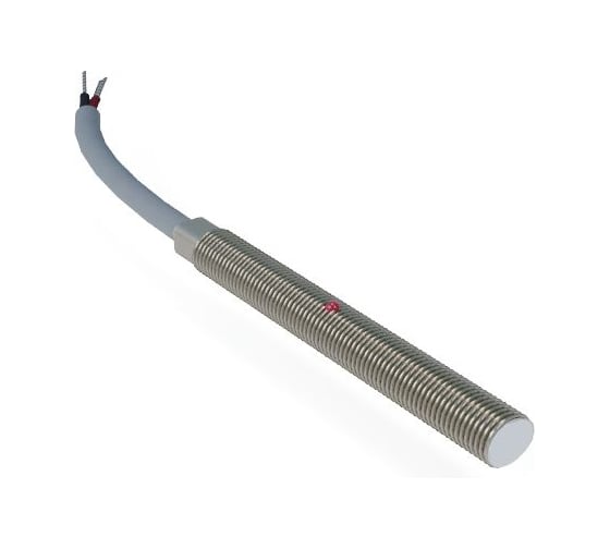 Индуктивный датчик ТЕКО ISB A0B-31P-0,8-LZ,Sn=0,8мм,Корпус М5x0,5,Латунь,заподлицо,10 ... 30DC,PNP NO,IP67,Подключение Кабель 00-00041768 1