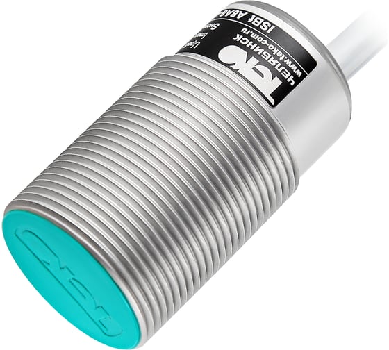 Индуктивный датчик ТЕКО ISB A8A-43P-10-LZ Sn=10 мм,корпус М30x1,5 Алюминий заподлицо,10...30DC NO/NС PNP,IP67,кабель 2м 00-00024183 1