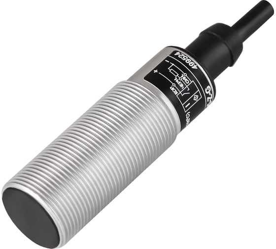 Индуктивный датчик ТЕКО ISB AF4A-31P-5-Z-G Sn=5 мм,корпус 18х18х65 Алюминий заподлицо,10...30DC NO PNP,IP67, кабель 2м 00-00034206 1