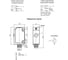 Оптический датчик барьерный ТЕКО OS IC26A-31P-2,5-LPS401 (приёмник), Sn=2500 мм, PNP NO, 10...30DC ,IP67,разъем М8 00-00034333 2