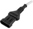 Индуктивный датчик ТЕКО ISB AC4A8-43P-5F-LZR91-C-P-0,3 ,Sn=5 мм,корпус 18x18х52,5 Алюминий заподлицо,10...30DC NO/NC PNP,IP68,кабель 0,3м в конце разъем 00-00054414 2