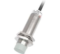Индуктивный датчик Lanbao LR18XCN08ATO Sn=8 мм, корпус 18х18x69.5, медно-никелевый сплав, незаподлицо, 20-250 AC, NO, IP67, кабель 2м 07-00040666