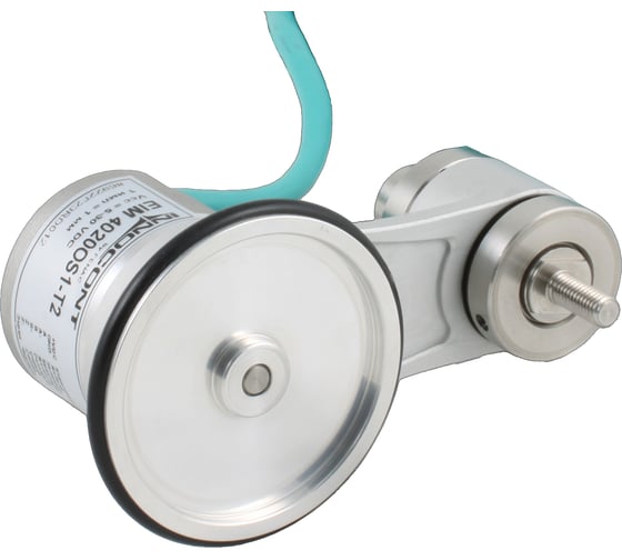 Инкрементальный энкодер INNOCONT D=40мм с мерным колесом L=200мм, контактная поверхность - резина, профиль EIM 4020OS1-T2 1