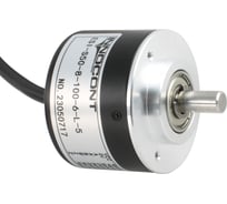 Инкрементальный энкодер INNOCONT D=40мм, выступающий вал 6мм, 1000 имп/об, 5VDC, выход TTL, IP54, -20…+80C ESI-S40-6-1000-6-L-5