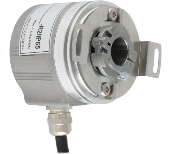 Инкрементальный программируемый энкодер INNOCONT D=58мм, полый вал 15мм, 3000 имп/об, 5…30VDC, выход TTL/HTL EIP 58HO 15630V3000-R2/IP65 1