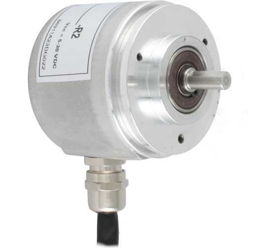 Инкрементальный программируемый энкодер INNOCONT D=50мм, выступающий вал 6мм, 3000 имп/об, сервофланец, 5…30V EIP 50SO 6630V3000-R2 1