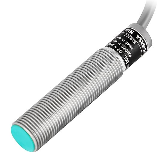 Индуктивный датчик ТЕКО ISB A2A-32P-4-LZ Sn=4 мм, корпус М12x1 Алюминий заподлицо, 10...30DC NС PNP, IP67, кабель 00-00024003 1