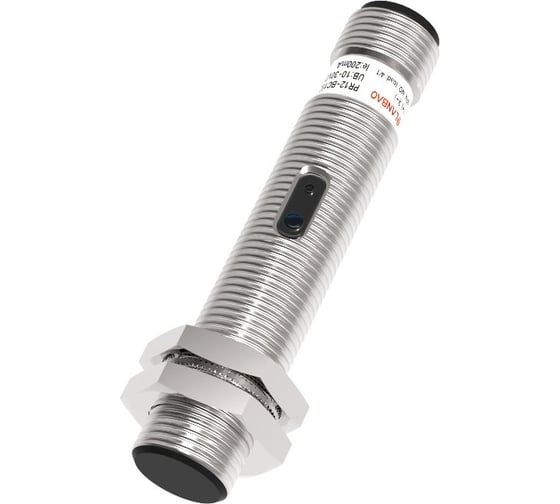 Оптический датчик барьерный Lanbao PR12-TM10DPR-E2 (приёмник), Sn=10000 мм, PNP NO/NC (Програм), 10...30DC, разъем М12 08-00023151 1