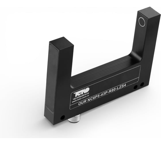 Оптический датчик щелевой ТЕКО OUR NC6P5-43P-R80-LZS4 Sn=80 мм, PNP NO/NC 10...30DC, разъем М12 00-00060775 1