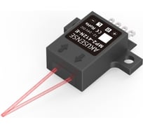 Оптический датчик диффузный, корпус полимер 26х26х9, Sn=40 мм Head, NPN NO/NC, 12...24DC, IP50, коннектор AKUSENSE MP2-412N-E 07-00044168