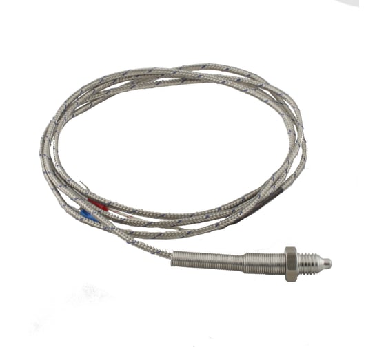 Датчик температуры с кабелем INNOCONT исполнение V, спай CA, резьба М10x1,5, длина кабеля 3м TS-W-V TS-W-V-CA-3-M10x1,5