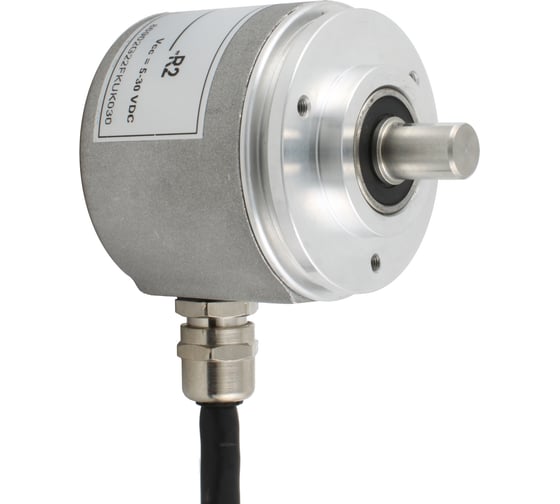 Инкрементальный программируемый энкодер INNOCONT D=50мм, выступающий вал 6мм, 3000 имп/об, 5…30VDC, выход TTL EIP 50BO 6630V3000-R2