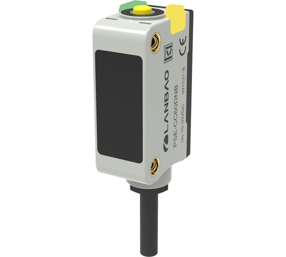 Оптический датчик диффузный Lanbao PSE-CC60DPB Sn=600 мм, PNP NO/NC (програм), 10-30DC, кабель 2м 07-00040006