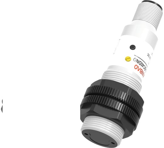 Оптический датчик ретрорефлекторный Lanbao PR18S-DM3DNR-E2 Sn=3000 мм, NPN NO/NC (програм), 10-30DC, разъем М12 07-00039571