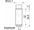Индуктивный датчик ТЕКО ISN F2S8-31P-4-L, Sn=4 мм, корпус 12x12х41,5 Нерж.сталь не заподлицо, 10...30DC NO PNP, IP67, кабель2м 00-00025863 2