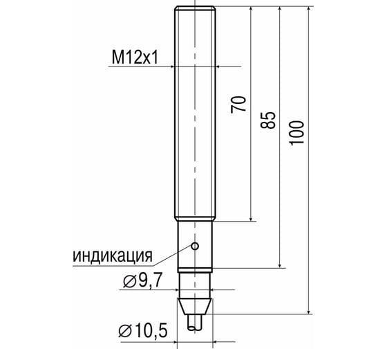 Индуктивный датчик Теко ISB AF24A-11-2-L 00-00024424