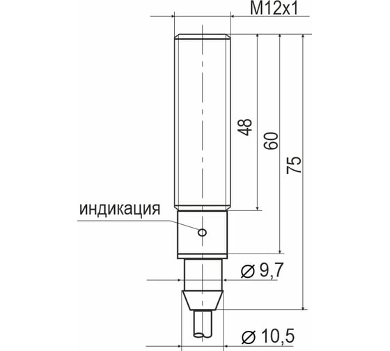 Индуктивный датчик Теко ISB AF26A-22-2-LP 00-00024435