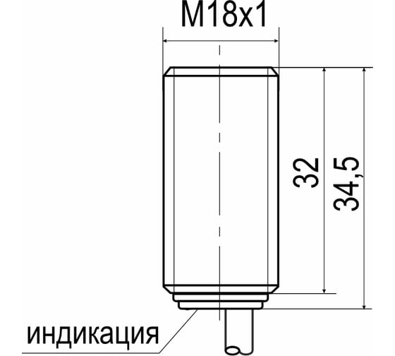 Индуктивный датчик Теко ISB B4A-31N-5-L 00-00024738