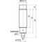 Индуктивный датчик Теко ISN EF62A-12-10-LZ 00-00025728 3