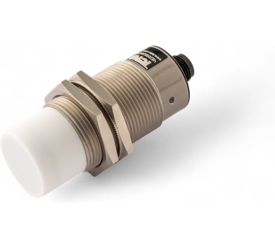 Индуктивный датчик ТЕКО ISN EC8BFL5-31P-15-LZS4 Sn=15 мм, корпус 30x30х82 фторопласт не заподлицо, 10...30DC NO PNP, IP65, разъем М12 00-00039037