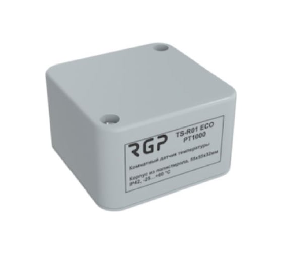 Комнатный датчик температуры Завод RGP (IP42) TS-R01 ECO NTC10k (3950) 1