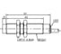 Индуктивный датчик Lanbao LR12XBN04DPR Sn=4 мм, корпус М12x1 латунь, не заподлицо, 10...30DC, NO/NC PNP, IP67, кабель 2м 07-00040552 3
