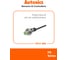 Индуктивный датчик приближения Autonics PR12-4DN, NPN НО, 3-пр., 2м, 12-24В, артикул (Юж.Корея) 31030200260121 2
