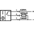 Индуктивный датчик ТЕКО ISB AC2A-31P-4-LZS4 Sn=4 мм, корпус М12x1 алюминий заподлицо, 10 ... 30 DC NO PNP, IP67, подключение разъем 00-00024272 3
