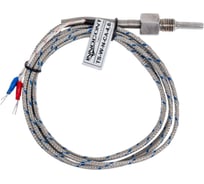 Датчик температуры с кабелем INNOCONT исполнение N, спай CA, раб.часть: диаметр 4,8мм длина 30мм, резьба М10x1,5, длина кабеля 1,5м TS-W-N-CA-4,8-30-1,5-M10x1,5