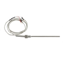 Датчик температуры с кабелем INNOCONT исполнение N, спай Pt100, раб. часть: диаметр 4,8мм длина 150мм, резьба 1/8", длина кабеля 1.5м TS-W-N-Pt100-4,8-150-1,5-1/8