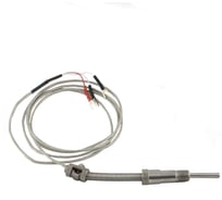 Датчик температуры с кабелем INNOCONT исполнение S, спай Pt100, рабочая часть: диаметр 4,8мм длина 30мм, втулка М12x1,5, длина кабеля 1.5м TS-W-S-Pt100-4,8-30-1,5