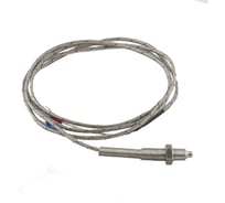 Датчик температуры с кабелем INNOCONT исполнение V, спай CA, резьба 3/8", длина кабеля 1,5м TS-W-V-CA-1,5-3/8