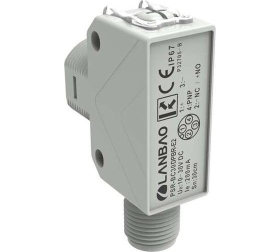 Оптический  бесконтактный выключатель Lanbao PSR-BC30DNBR-E2 07-00036648
