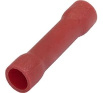 Соединительная изолированная гильза Pro Legend в пвх корпусе, 19 А, 22-16 AWG, 0.5-1.5 мм, медь луженая, красная PL3857
