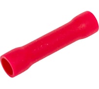 Соединительная изолированная гильза Pro Legend в пвх корпусе, 19 А, 22-16 AWG, 0.5-1.5 мм, медь луженая, красная PL3857
