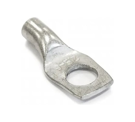 Наконечник ТМЛ (ЮМП) ТМЛ-P-1,5-6 Р-типа, трубчатый, медный луженый, кольцевой, 1,5мм2, под винт М6 elcТМЛ-Р-1.5-6-ЮМП 1